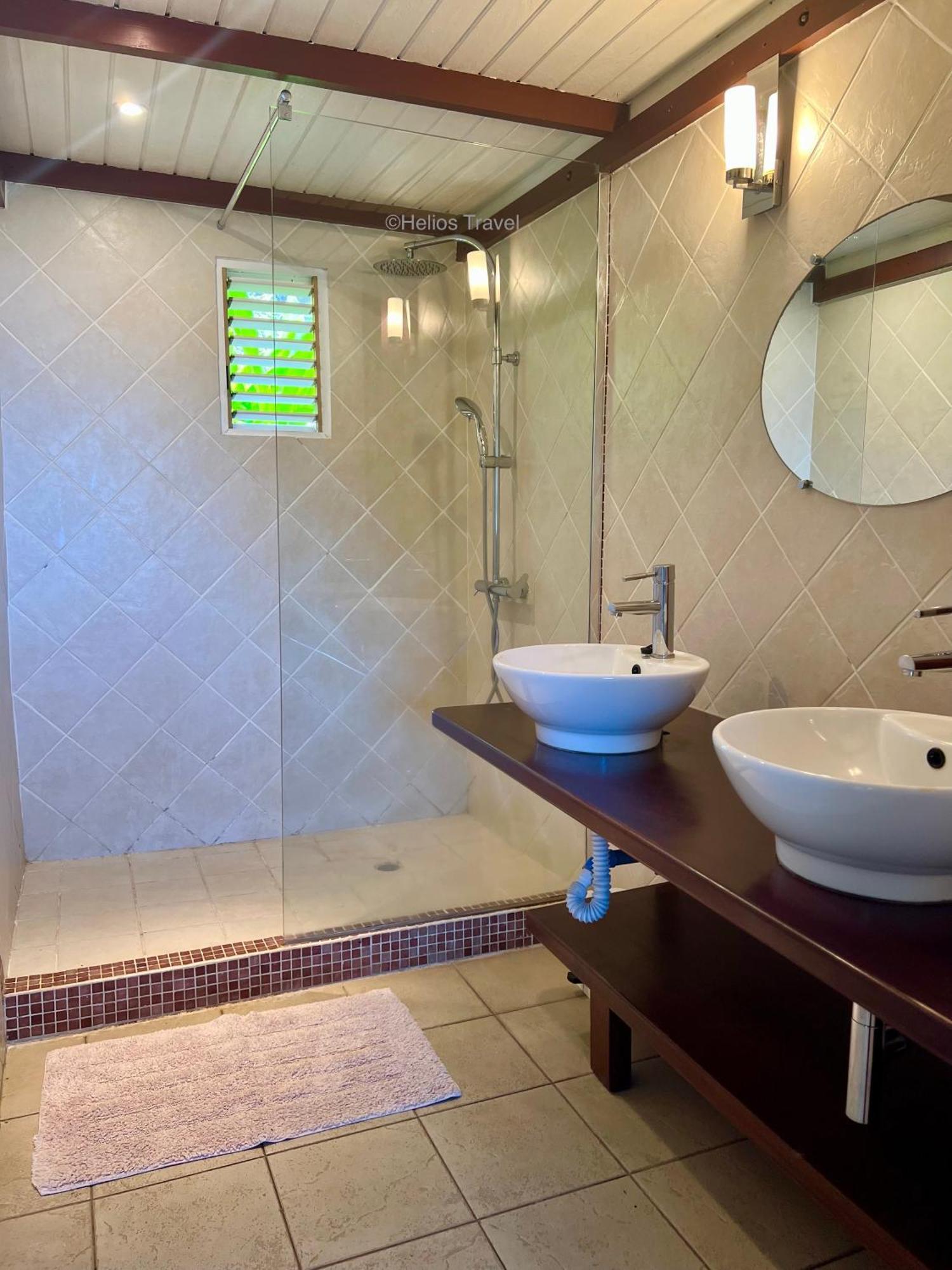 Villa Corali, Vue Mer, Piscine, Pointe Batterie 德赛 外观 照片